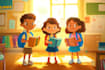 do cute children book cover, children book design