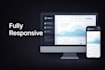 build responsive react js frontend with tailwind CSS