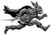 create awesome linocut character illustration art