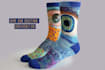 design modern and unique custom socks