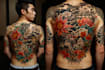 create a tattoo in japanese style
