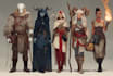 draw your dnd group party illustration