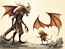 illustrate fantasy art creatures and characters
