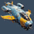 draw high quality spaceship concept