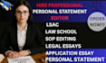 edit and perfect law school personal statement and lsac application essay