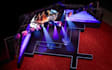 create animated concert light show synced to music for live events