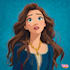 do cute disney cartoon portrait