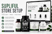 design supliful supplement label upload supliful products supliful shopify store