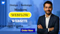 expertly build design or redesign an interactive webflow website developer
