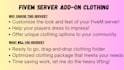 create a fivem server ready clothing pack