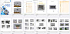 create PDF instruction assembly guide and 3d product animation video