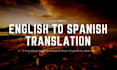translate english to spanish