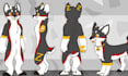 draw fursona ref sheet, furry ref sheet,  anthro ref sheet, furry ref sheet nsfw