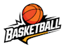 design high resolution outstanding robot basketball logo
