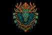 do a fantasy game logo