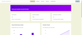 build a modern reactjs web app with clean and responsive UI