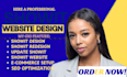 customize and update showit website design, redesign showit