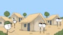 create a 2d stick figure stop motion animation