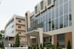 remodel institutional complex,building exterior rendering,glass facade,landscape