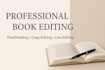 perfectly edit books and scripts