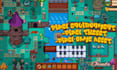 do pixel game environment, pixel tileset top down, game assets animation, nfts