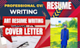 create a professional resume and modern CV design