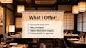 make japanese restaurant reservations