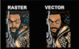 vectorize jpg and png images and create vector doodle