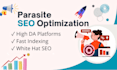 do parasite SEO to rank your website fast on google