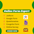 create design smart online forms, custom jotform, google form, type form expert