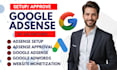 design google adsense approval for your niche website