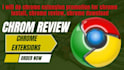 do chrome extension promotion chrome extension review for browser extension user