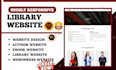 design library website author website book author website ebook website