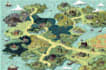 do fantasy map design vector map illustration city map