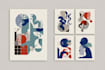 create exclusive abstract art and illustrations