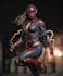 create custom superhero character art