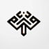 design professional initials gaming logo