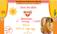 design elegent wedding invitation and reception card design