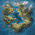 create dreamy map in watercolor style