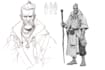 create character concept art sketch