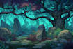 illustrate detailed fantasy cityscapes