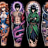 do manga anime tattoo design for you