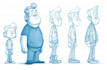 sketch your cartoon character