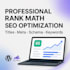 do professional rank math SEO optimization