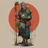 create a d and d character art and dnd art