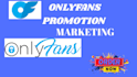 do promotion for onlyfans, fansly, fanvue, adult web via reddit marketing