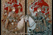 create dark art medieval detailed hand drawn illustration