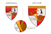 simple vector tracing for your design in 3 hour