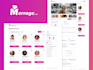 design modern landing page