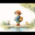 l draw whimsical watercolor illustrations